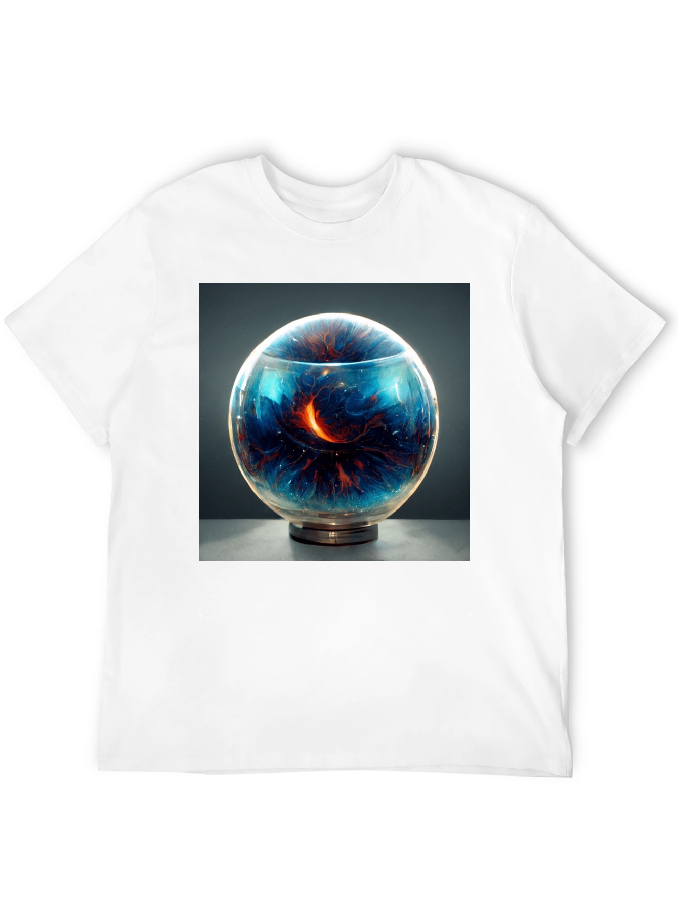Cosmic Orb T-Shirt - Unique Graphic Tee