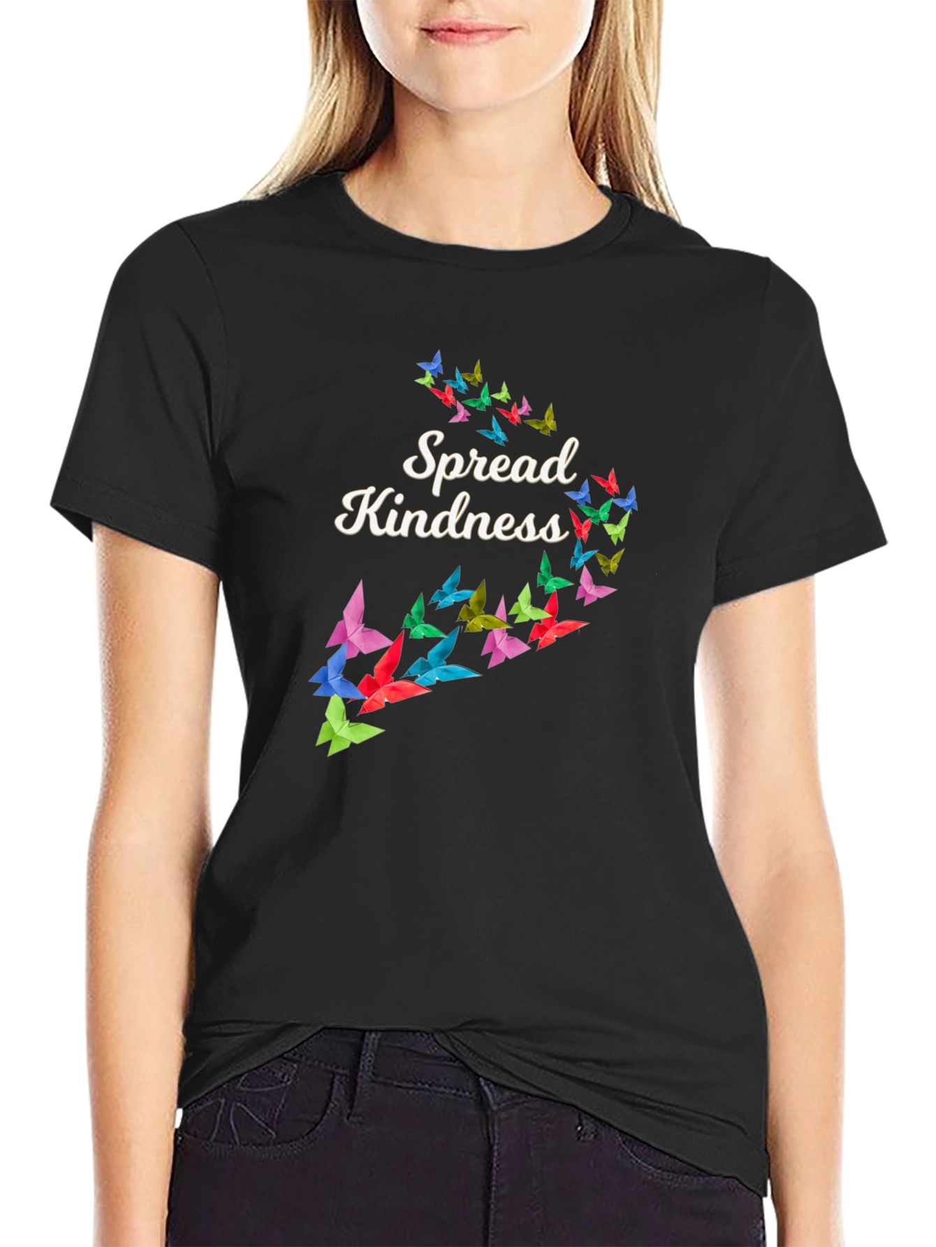 Spread Kindness Butterfly Graphic Tee - Unisex