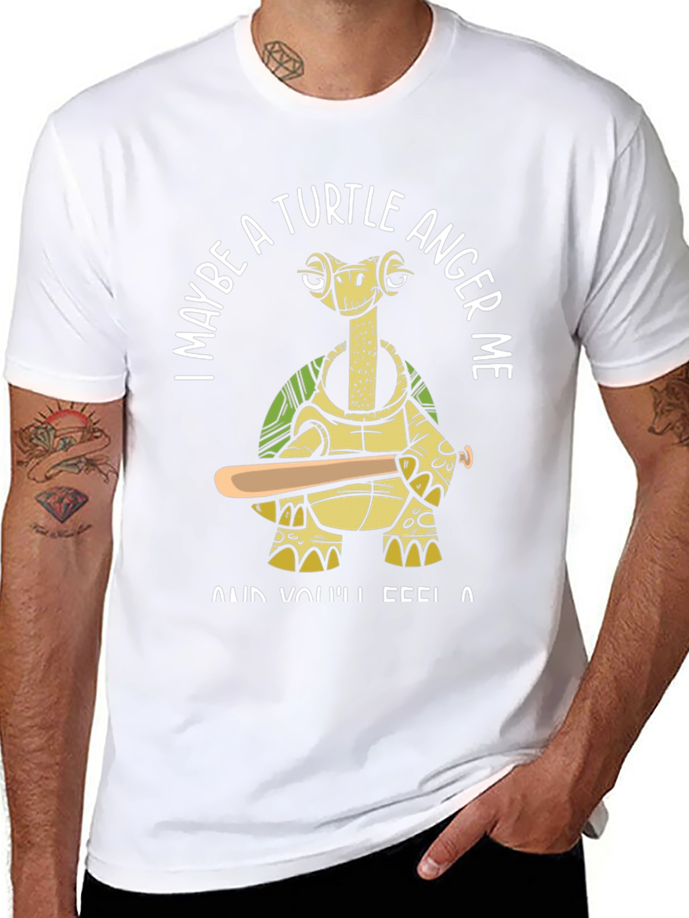 Turtle Anger Funny T-Shirt