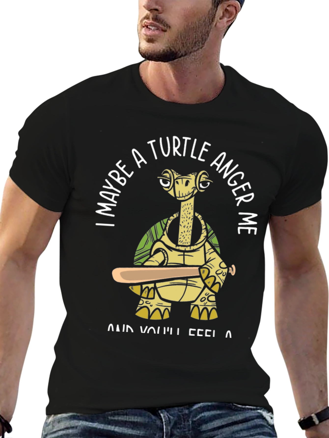 Turtle Anger Funny T-Shirt