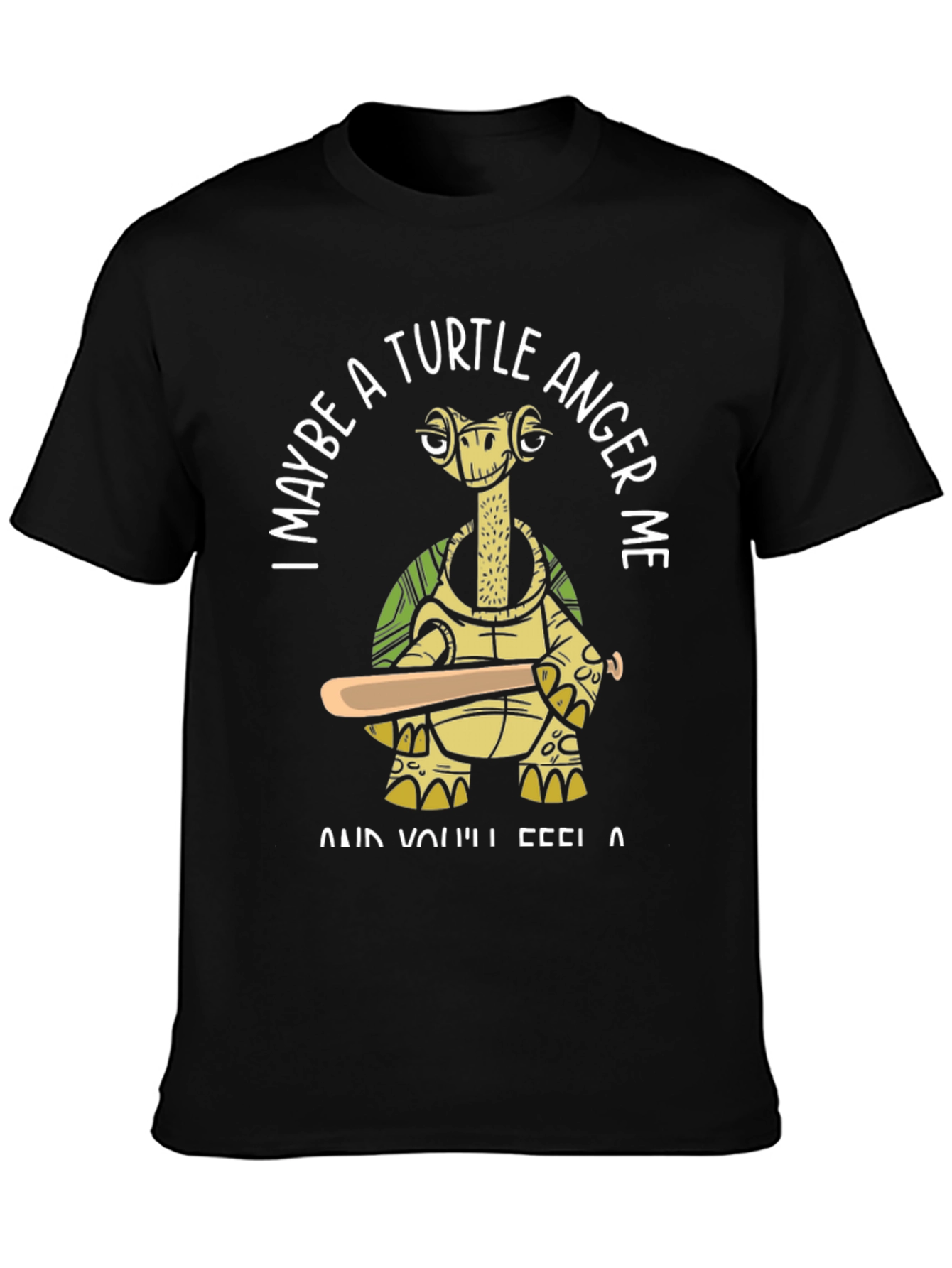 Turtle Anger Funny T-Shirt