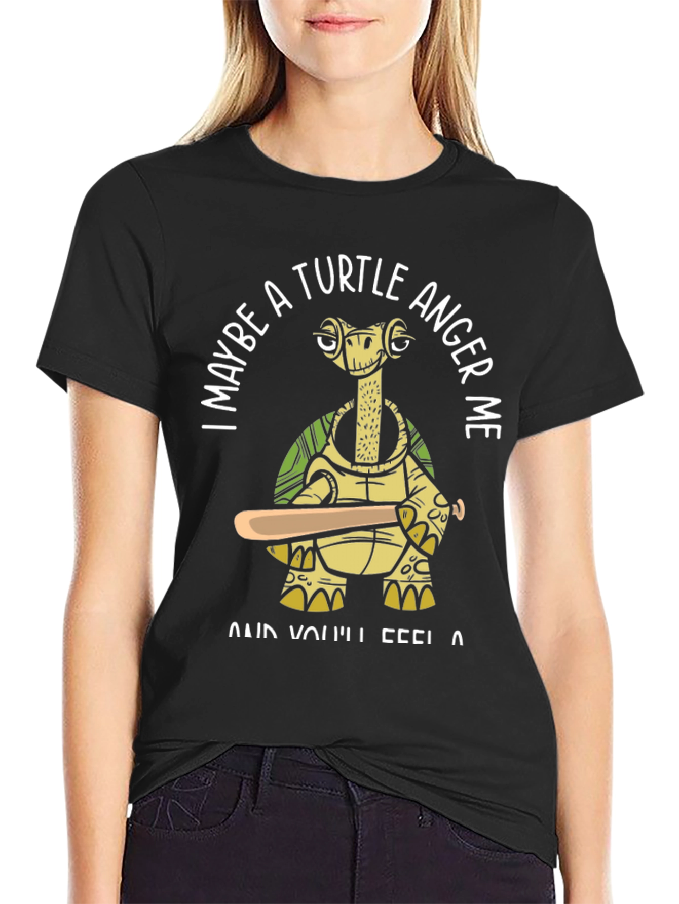Turtle Anger Funny T-Shirt