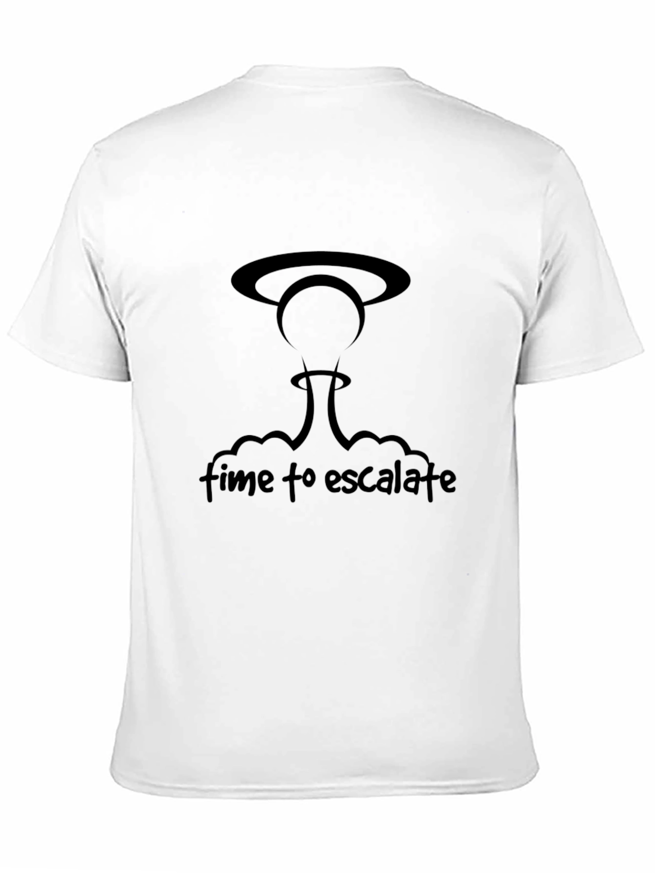 Time to Escalate Black T-Shirt