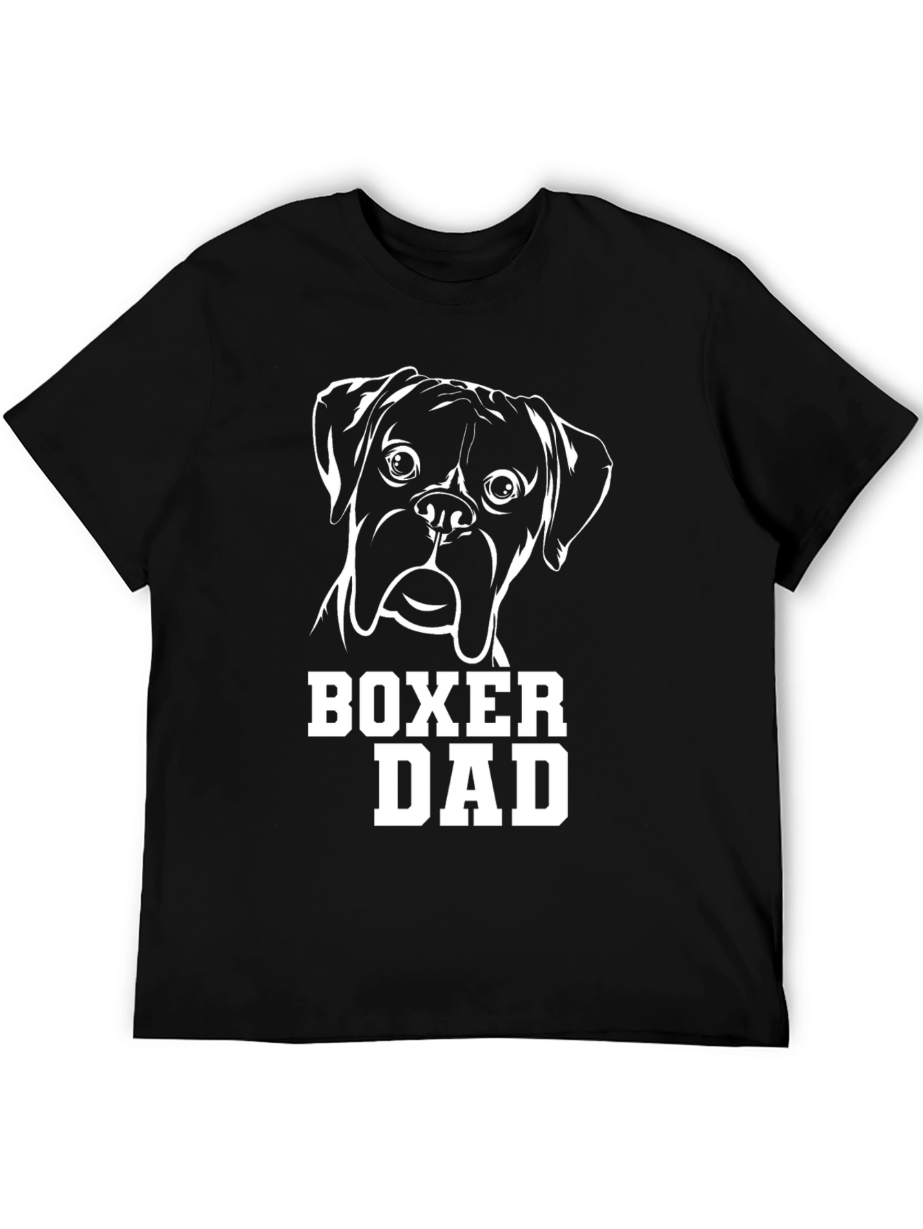 Boxer Dad Graphic Tee - Black