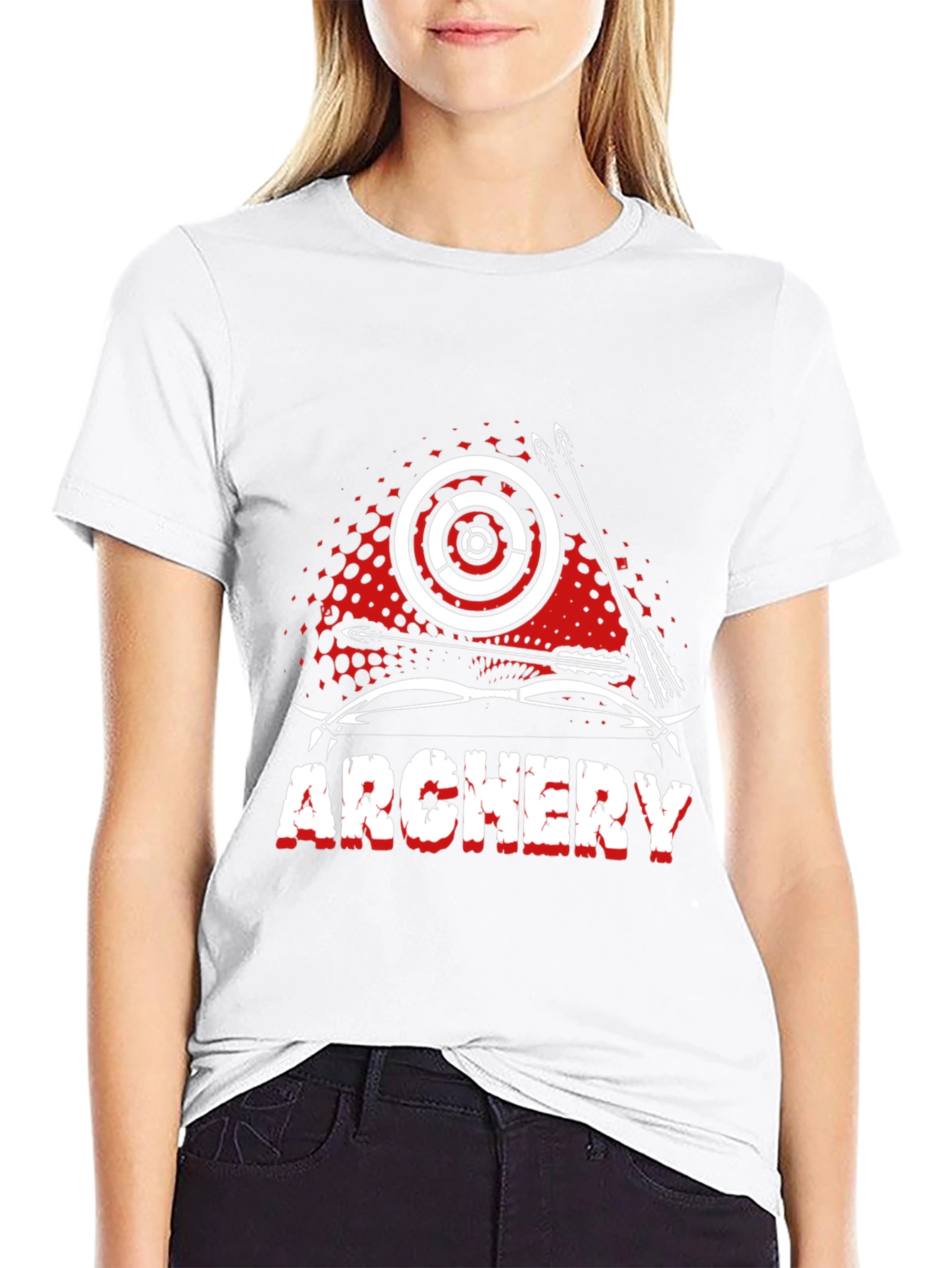 Archery T-Shirt - Target & Arrows Graphic Tee