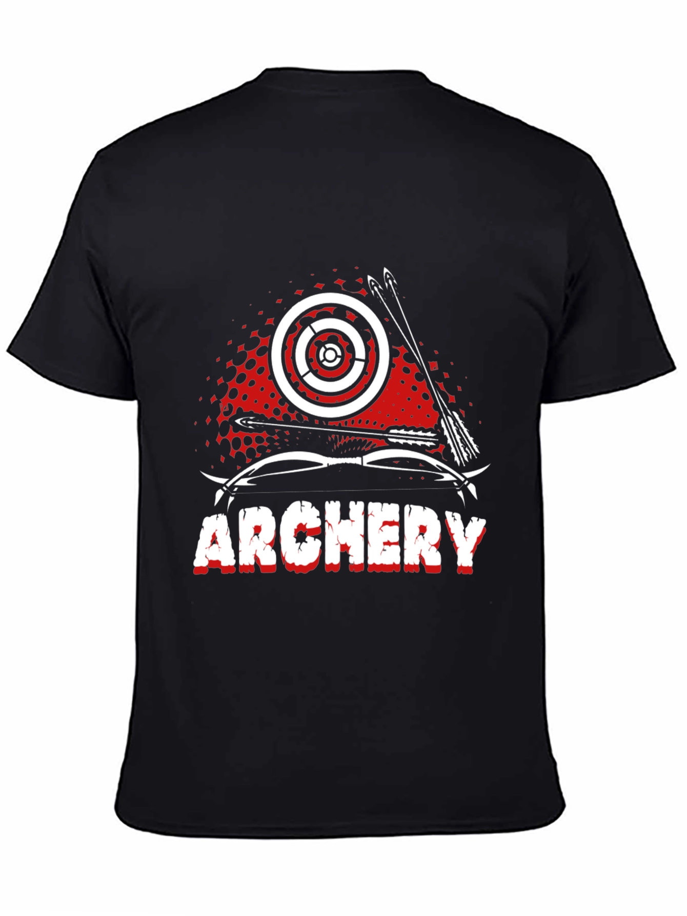 Archery T-Shirt - Target & Arrows Graphic Tee