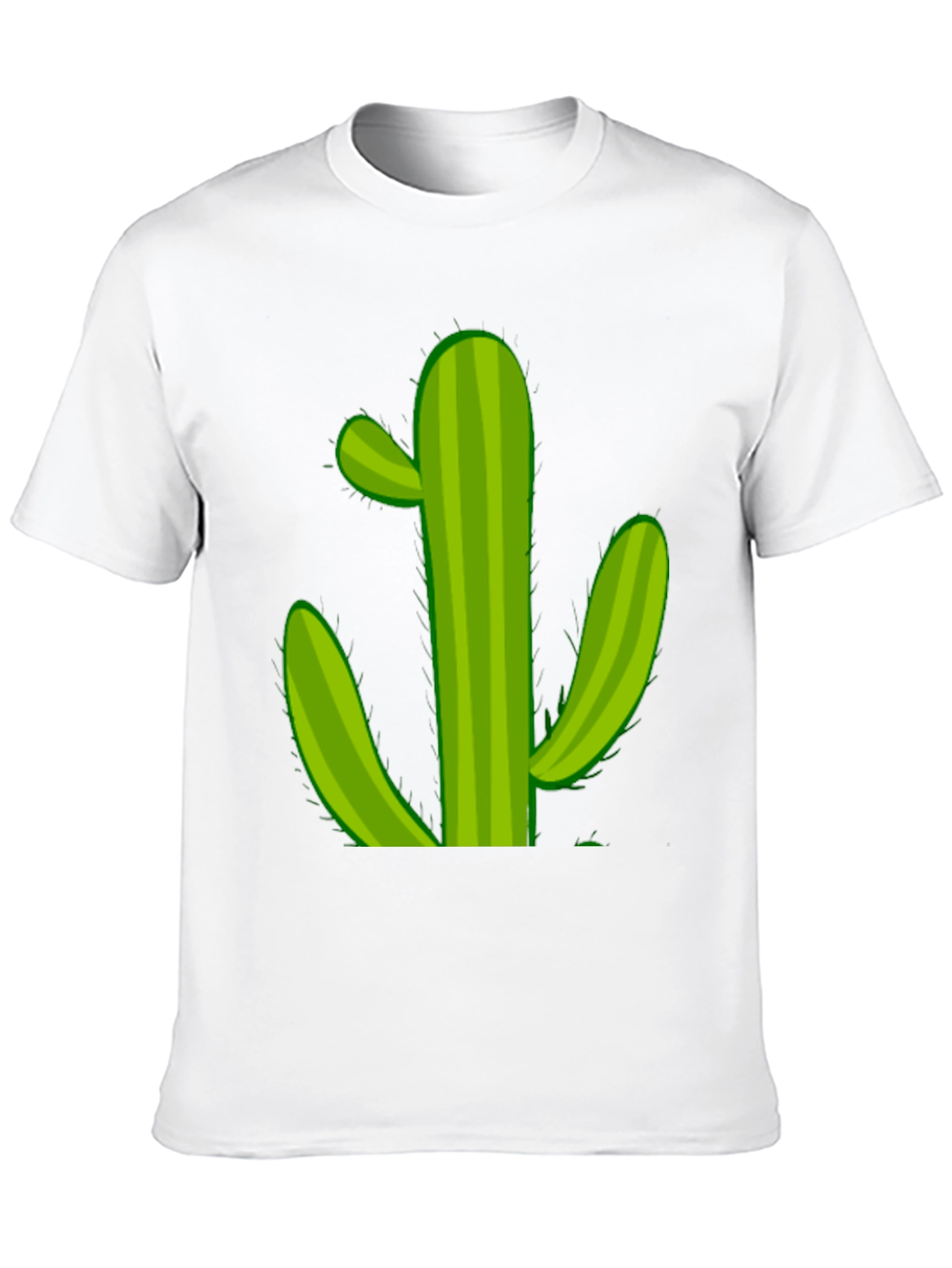 Cactus Graphic T-Shirt - Black Cotton Tee