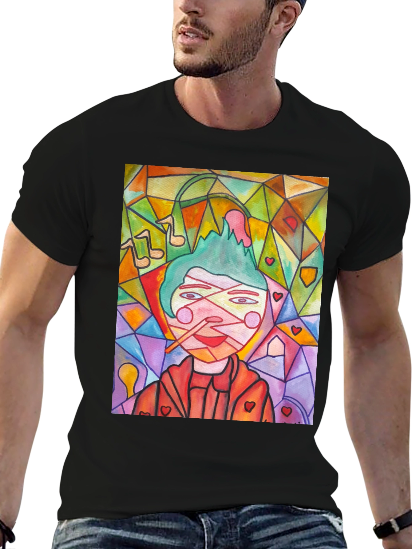 Abstract Art T-Shirt - Unique Design