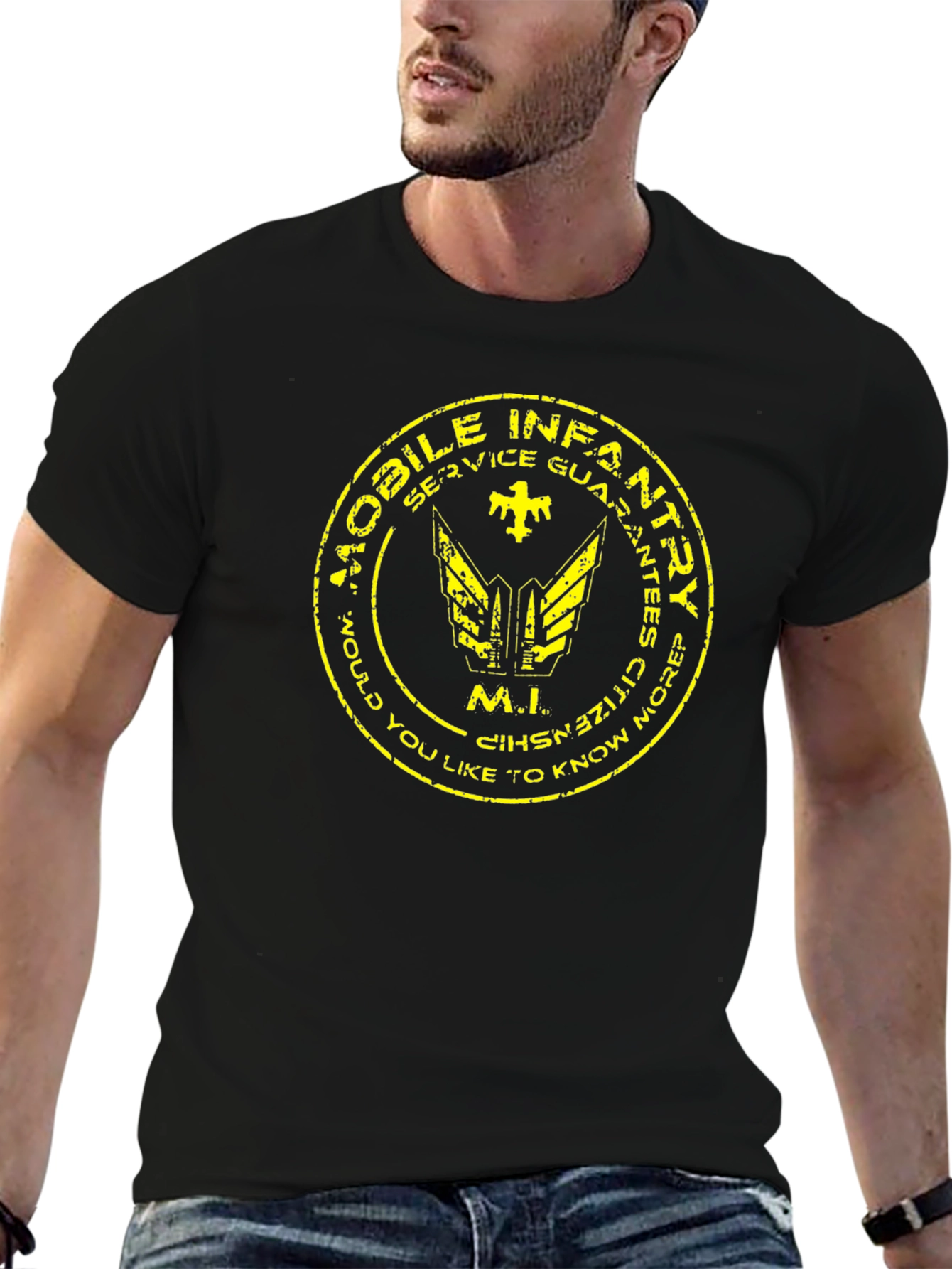 Mobile Infantry Service Guarantees Citizenship T-Shirt