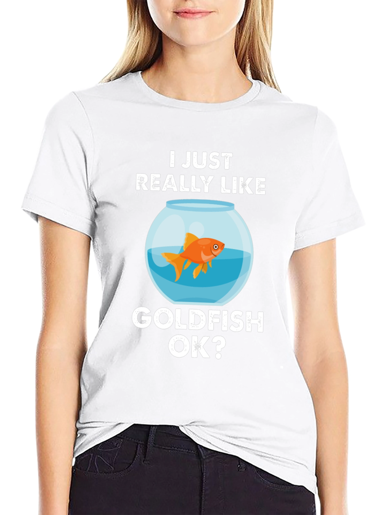 I Just Really Like Goldfish OK? Graphic Tee