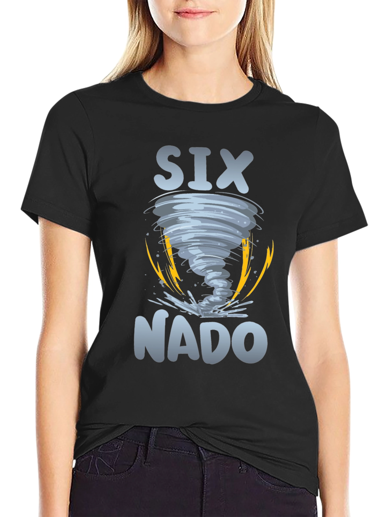 Six Nado T-Shirt Tornado Design