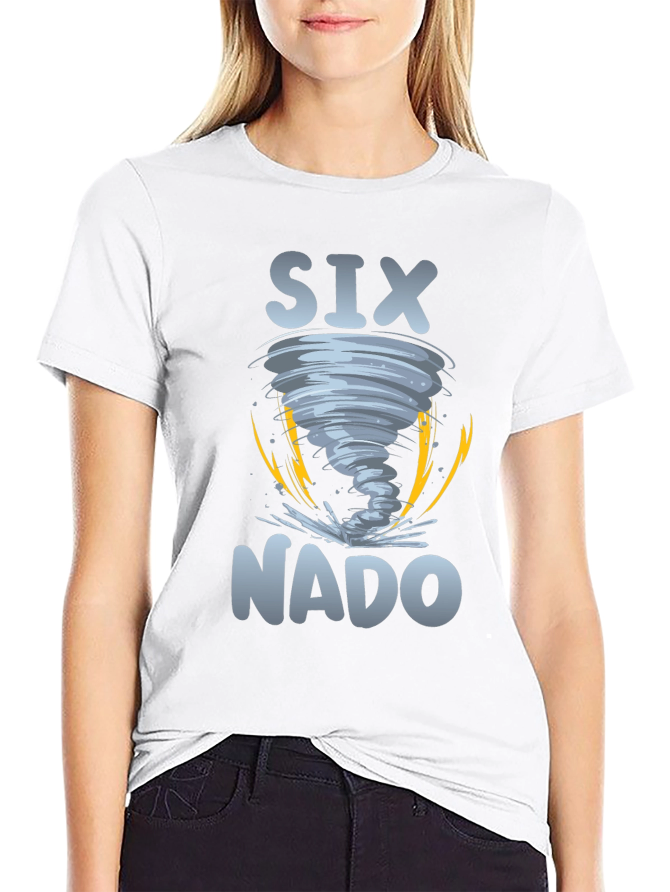 Six Nado T-Shirt Tornado Design