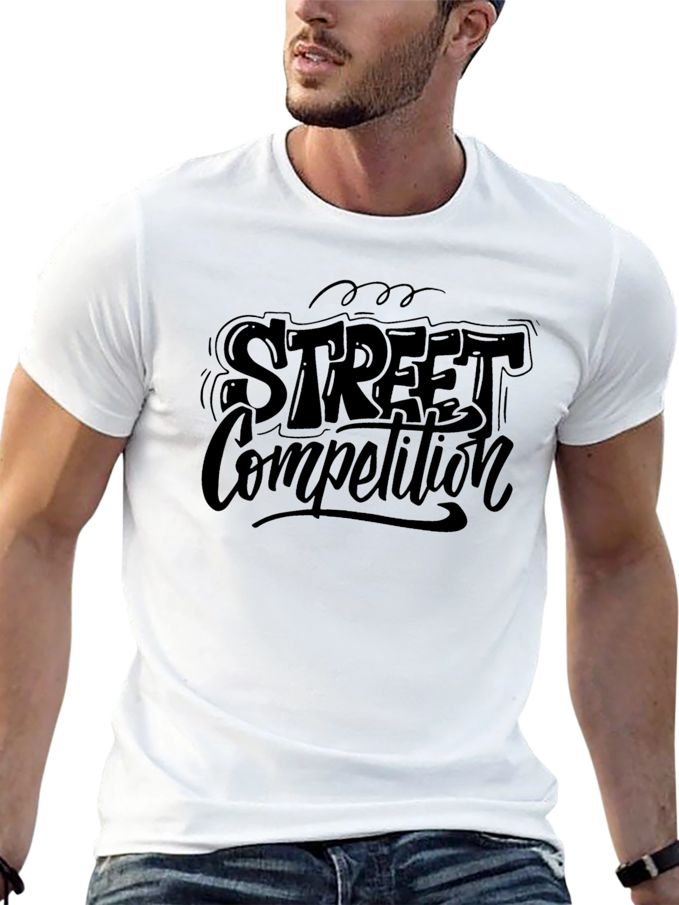 Street Competition Graphic T-Shirt