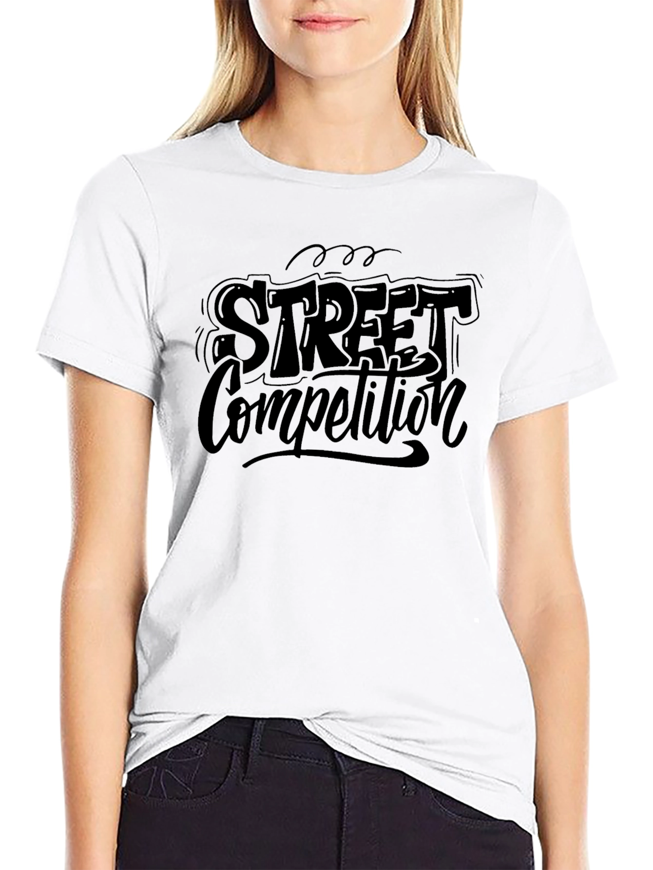 Street Competition Graphic T-Shirt