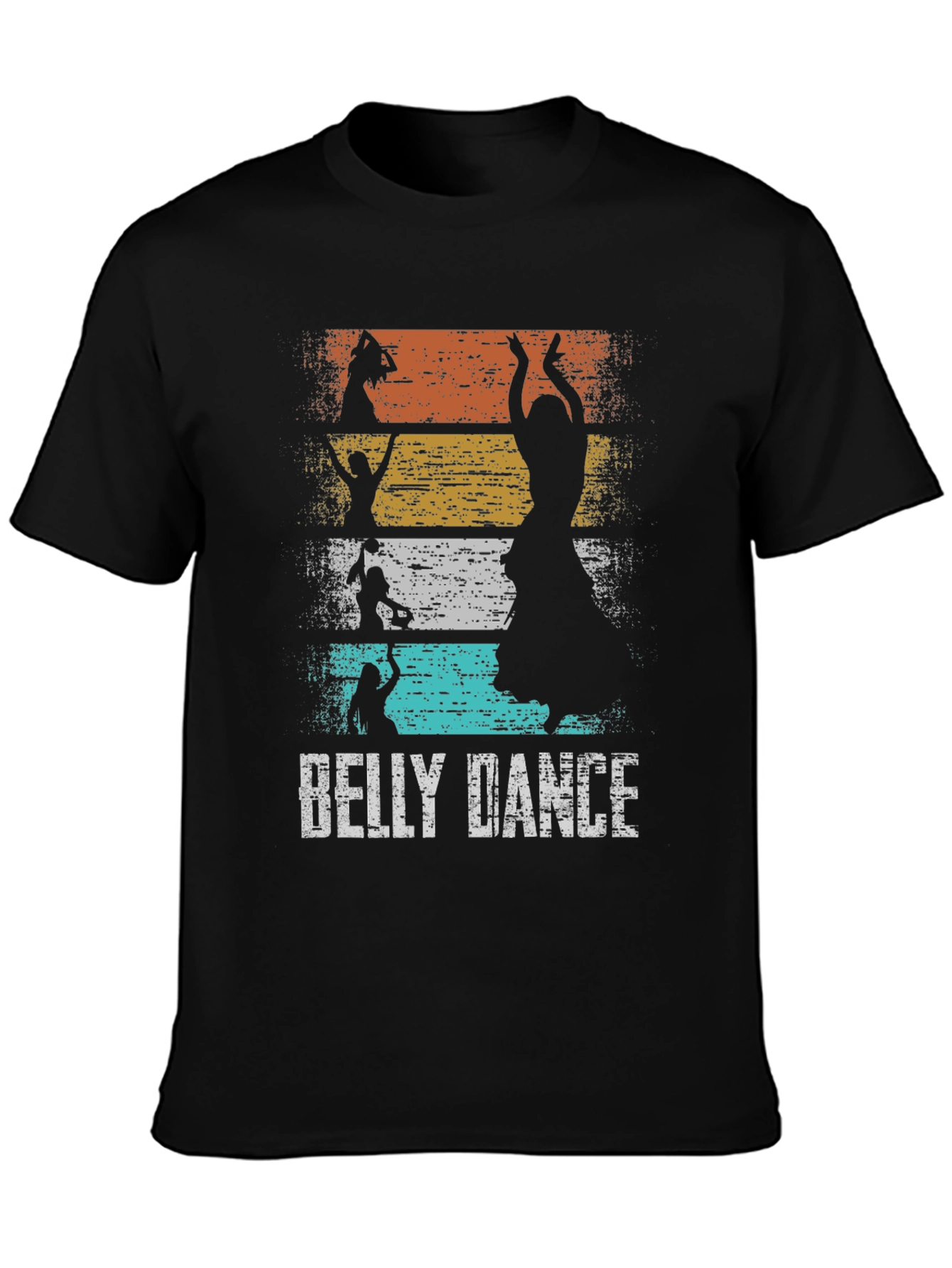 Belly Dance Silhouette Graphic Tee - Unisex