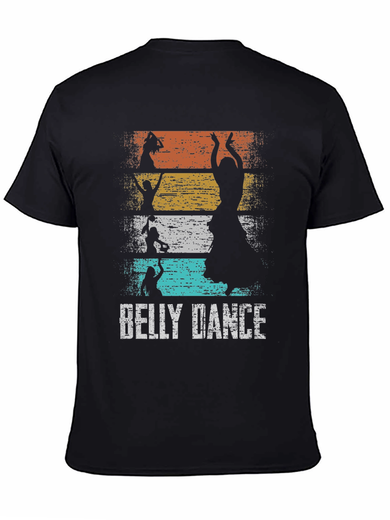 Belly Dance Silhouette Graphic Tee - Unisex