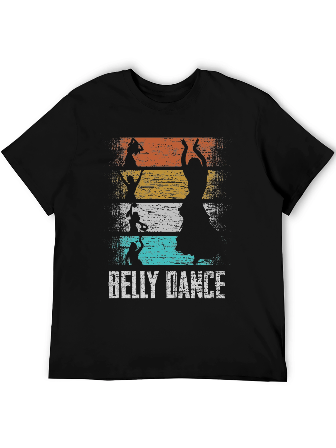 Belly Dance Silhouette Graphic Tee - Unisex