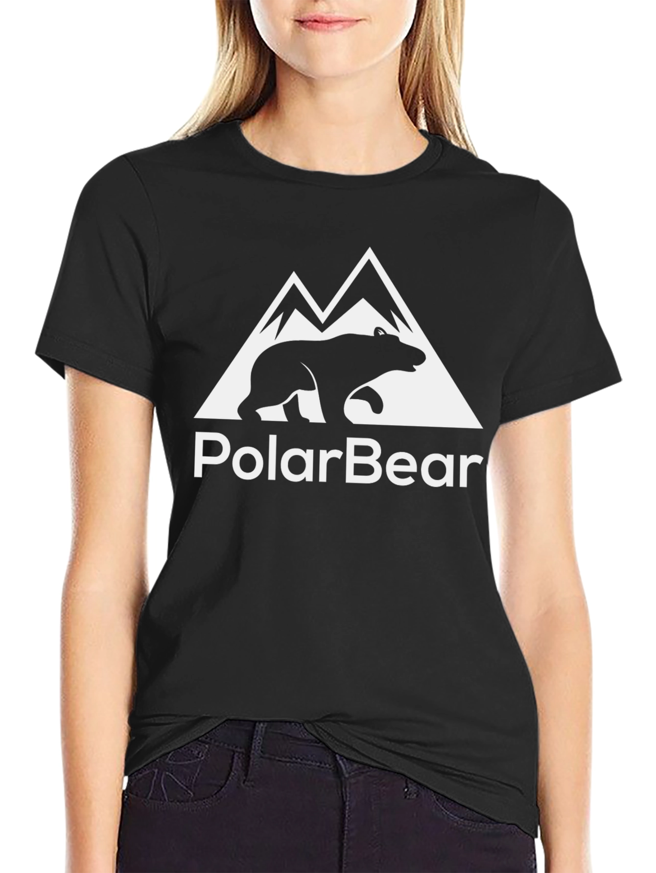 Polar Bear Mountain Graphic T-Shirt