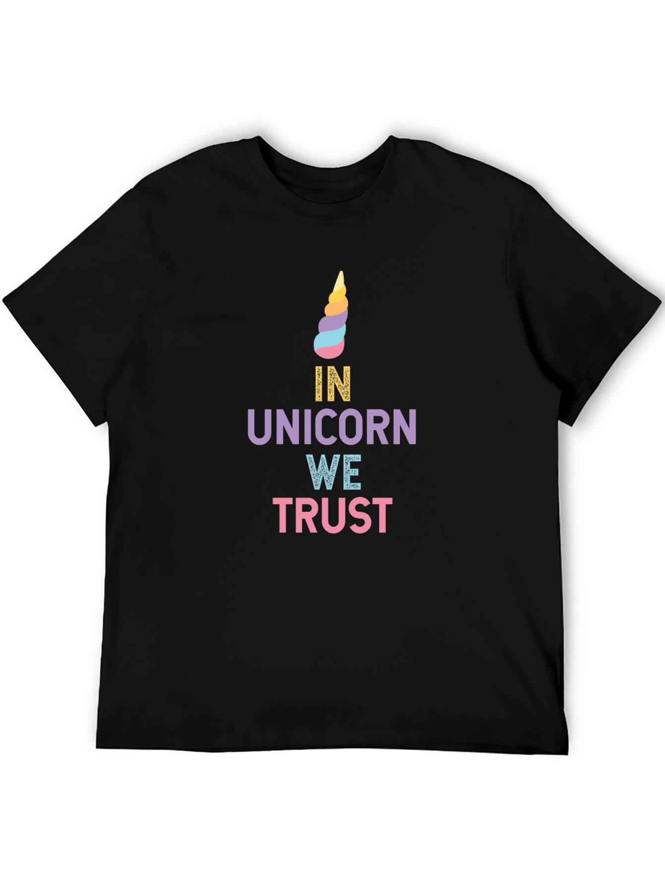 In Unicorn We Trust Graphic T-Shirt