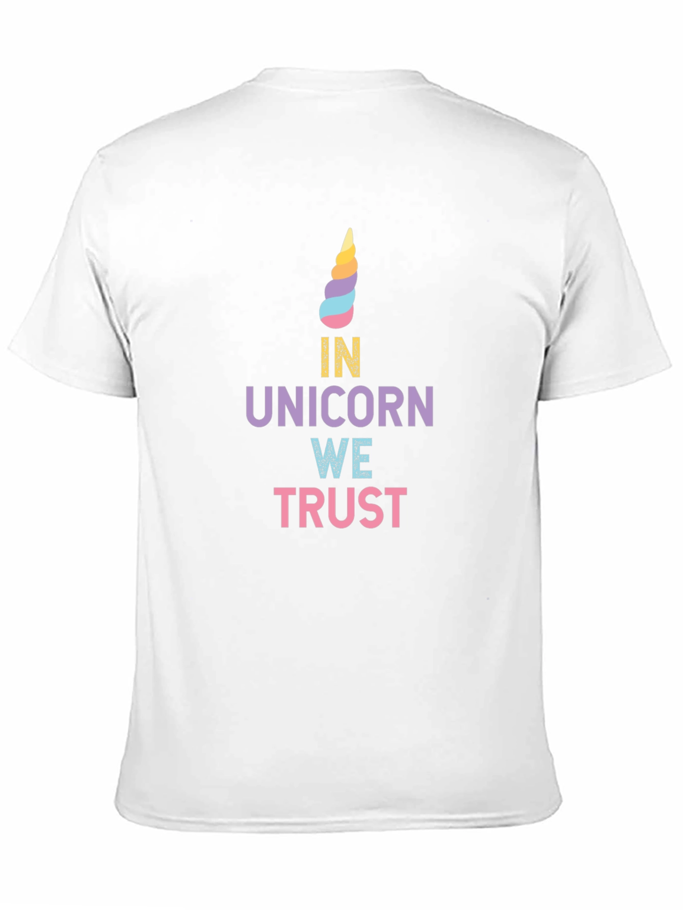 In Unicorn We Trust Graphic T-Shirt