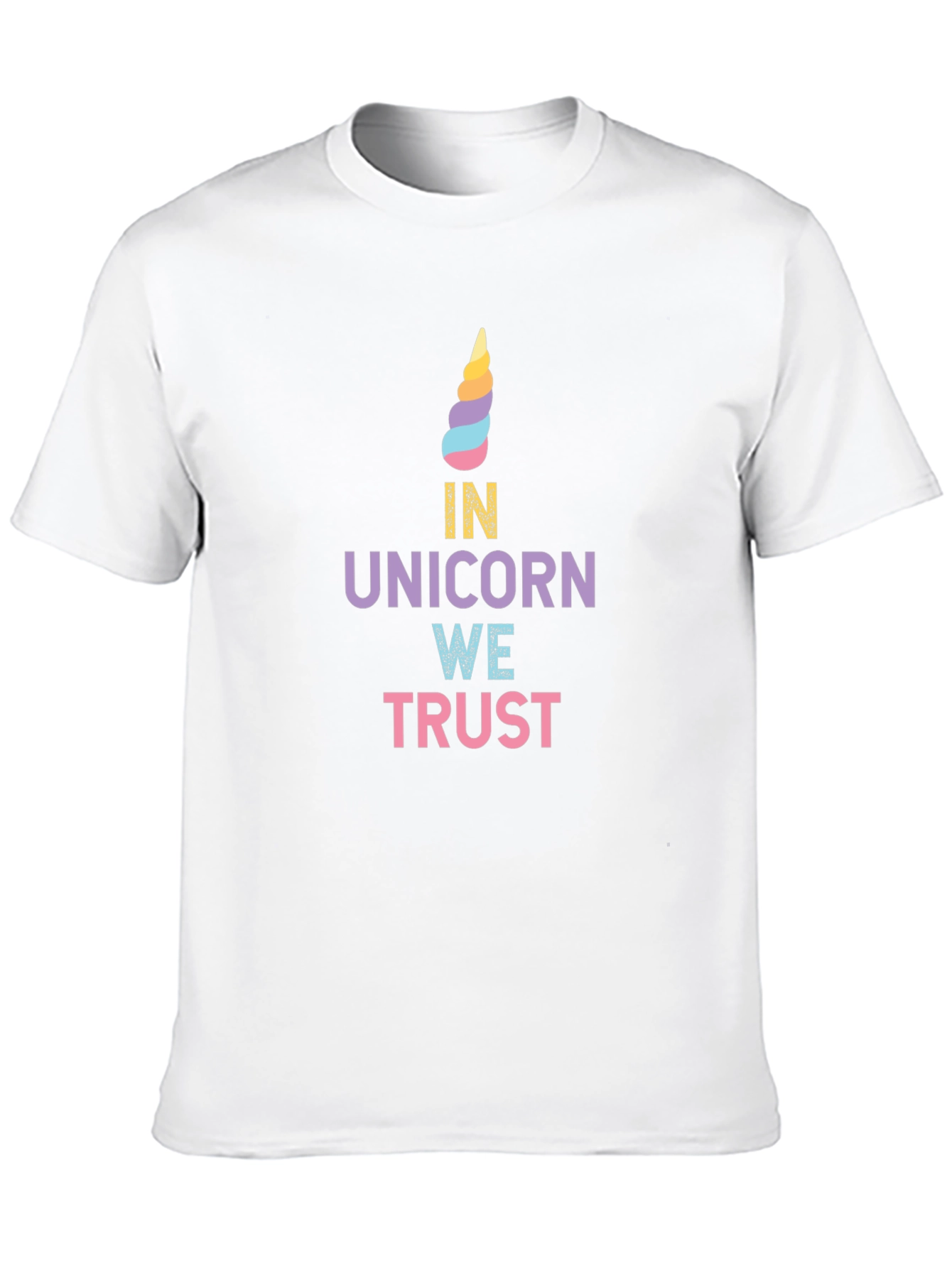 In Unicorn We Trust Graphic T-Shirt