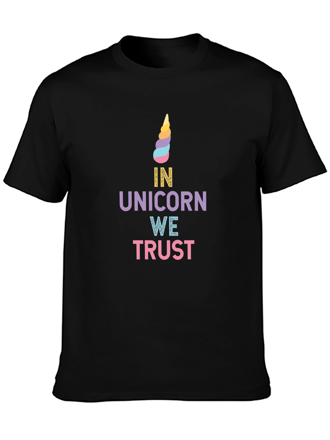 In Unicorn We Trust Graphic T-Shirt