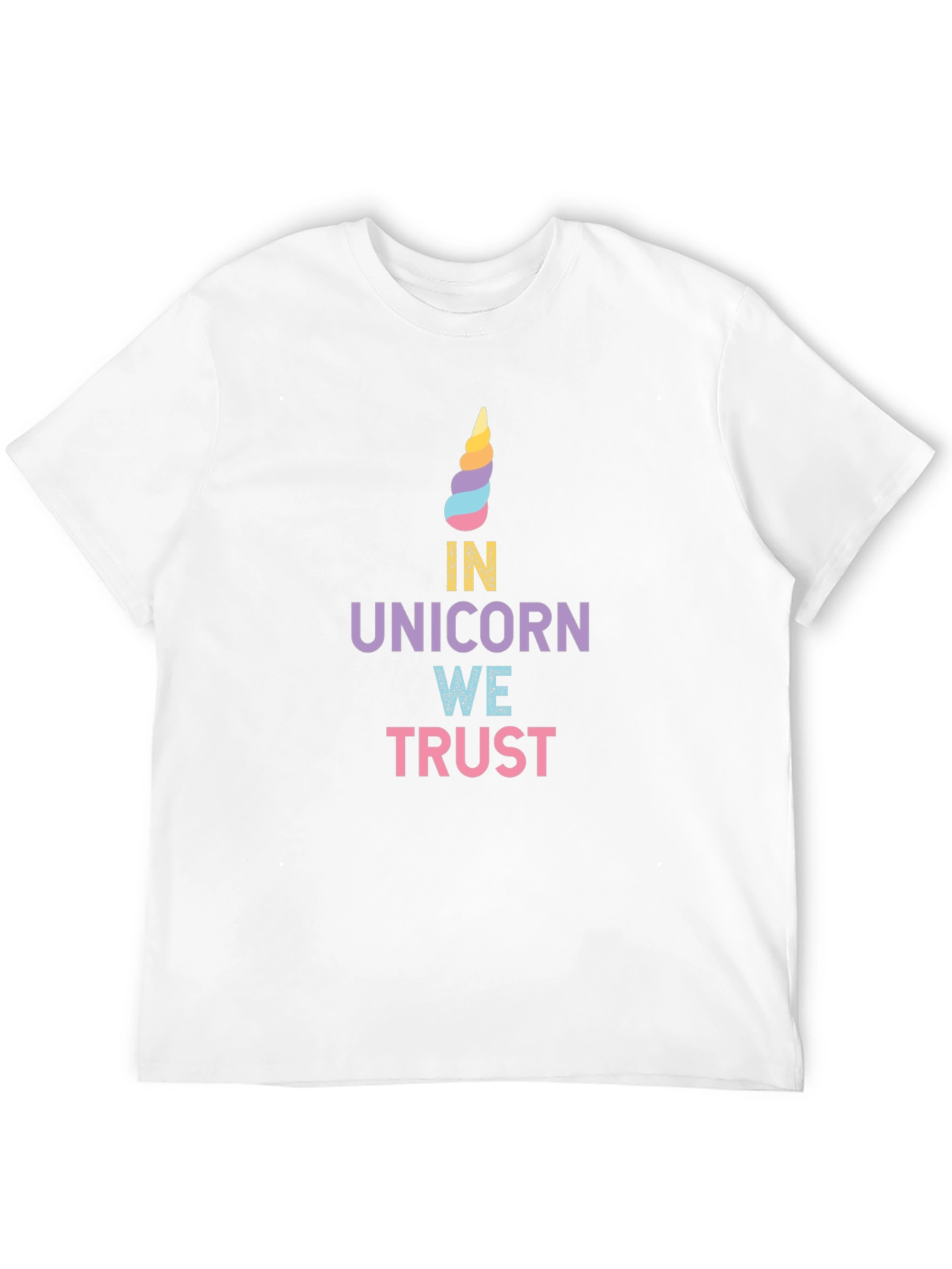 In Unicorn We Trust Graphic T-Shirt