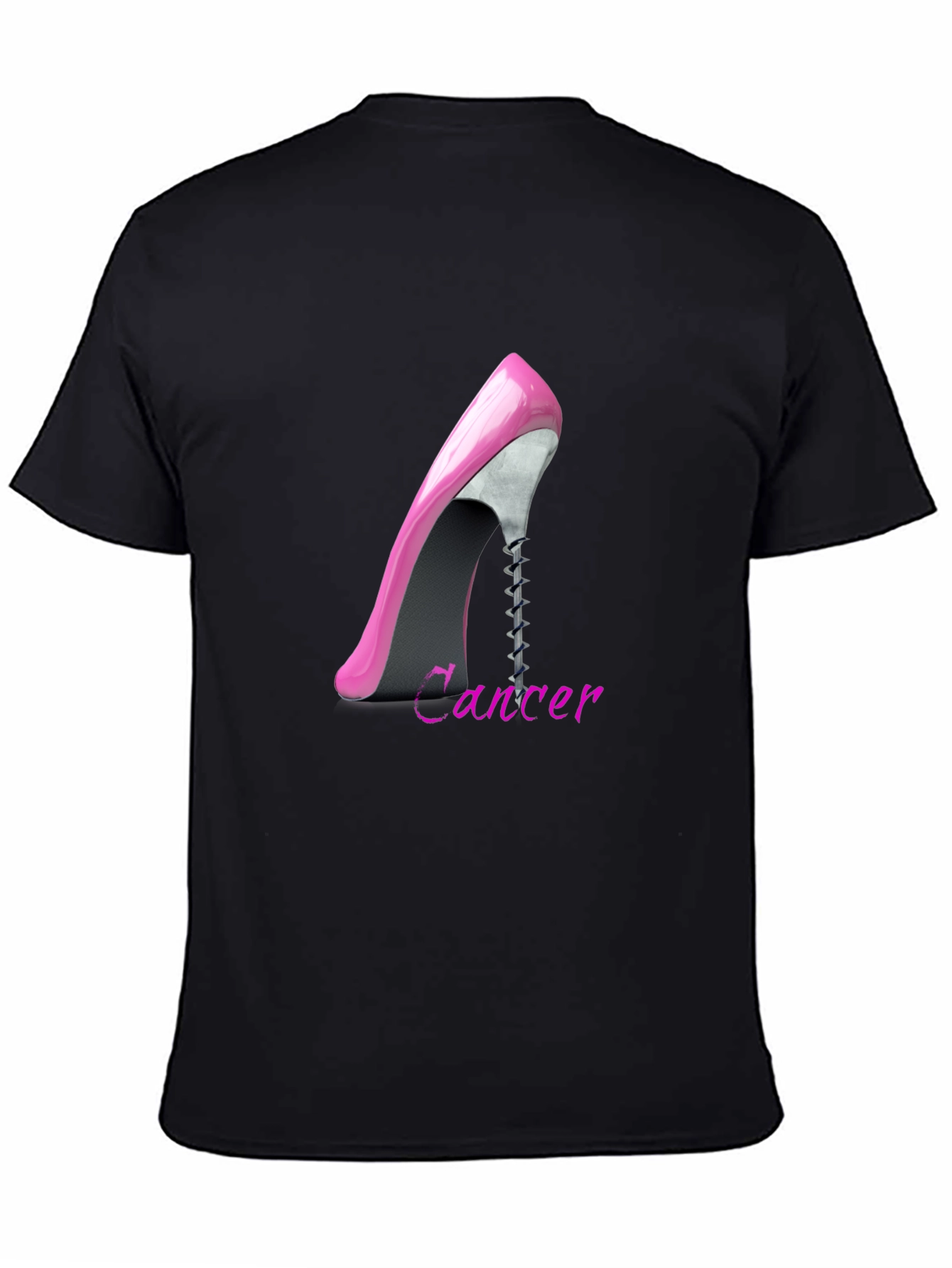 Cancer Zodiac High Heel T-Shirt