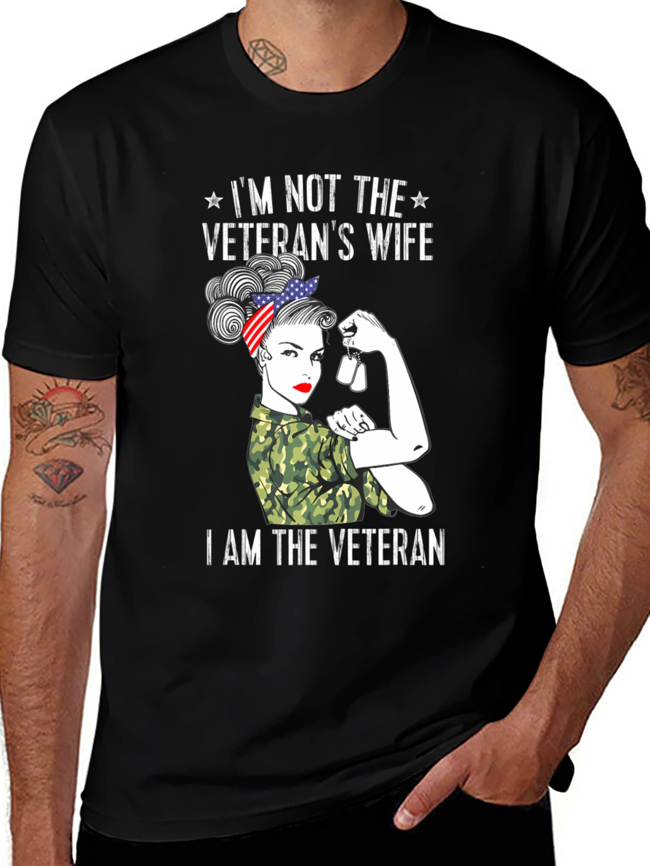 Veteran Woman Graphic Tee