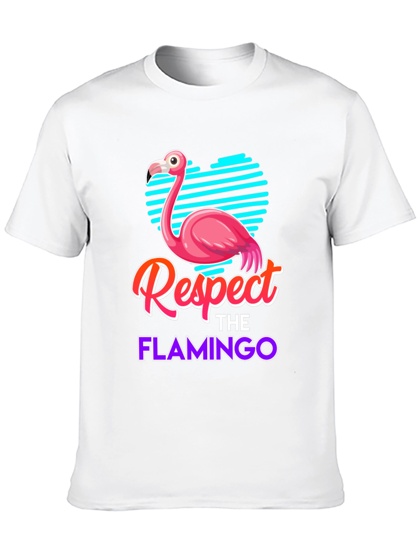 Respect the Flamingo Graphic Tee