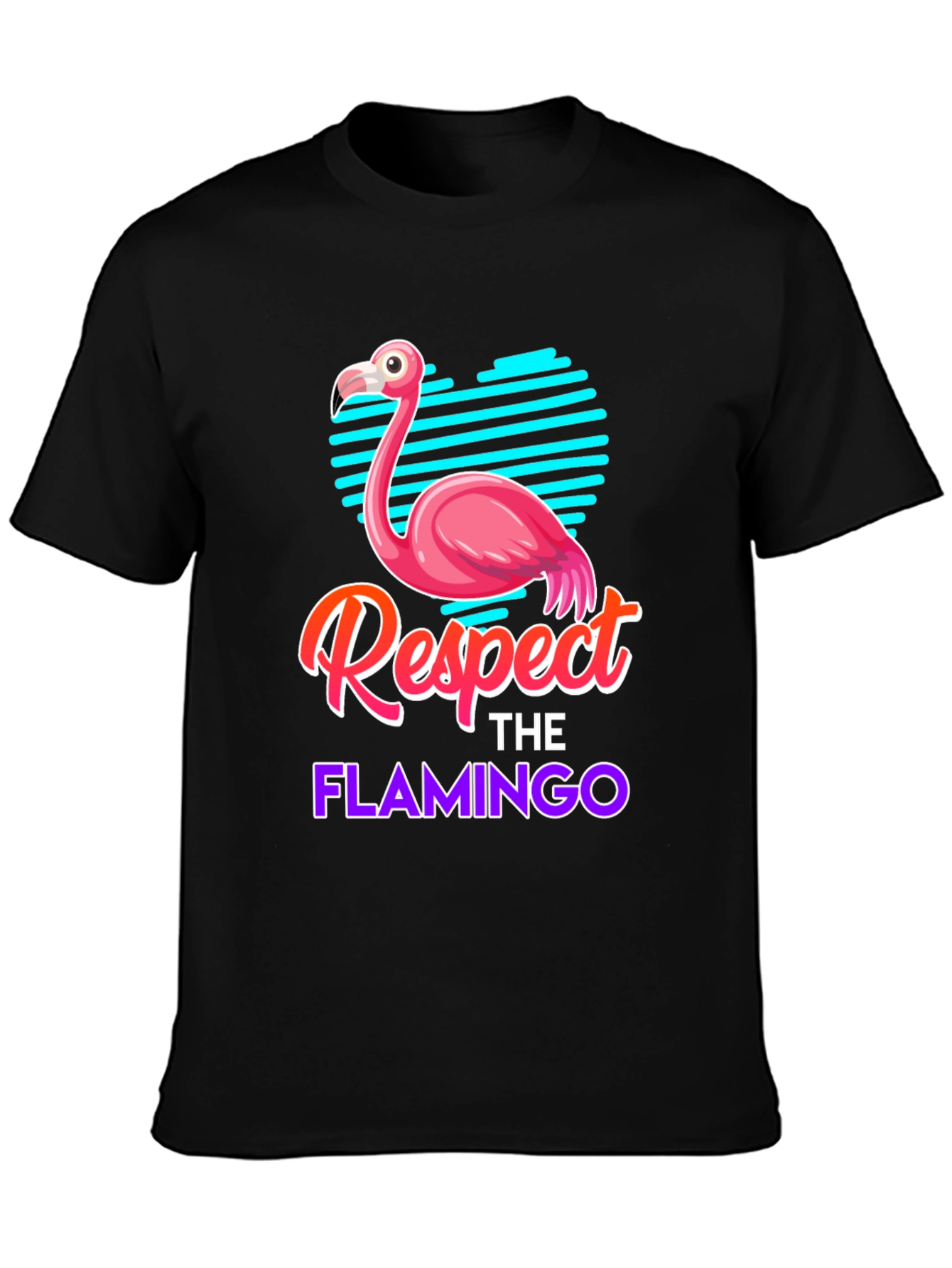 Respect the Flamingo Graphic Tee