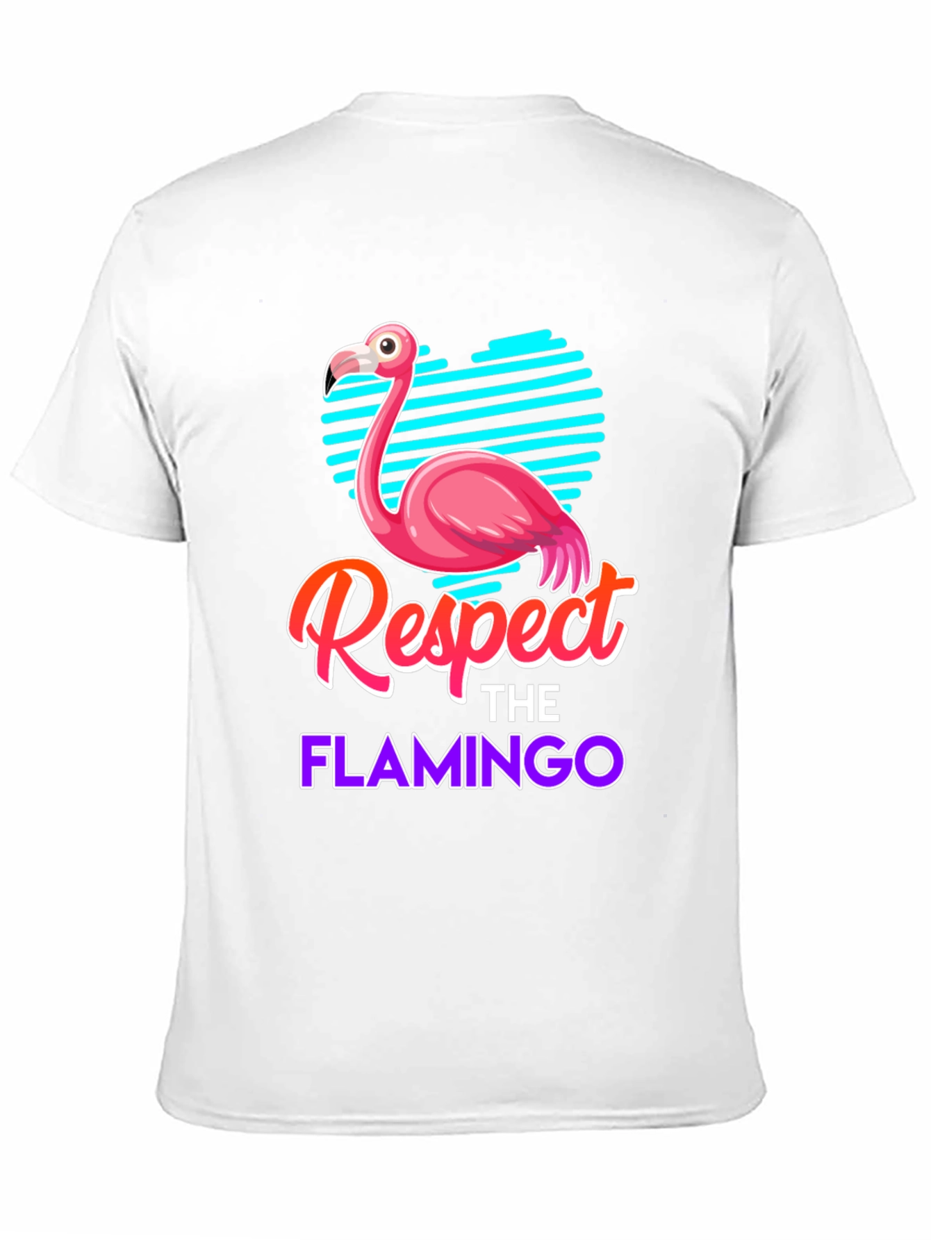 Respect the Flamingo Graphic Tee