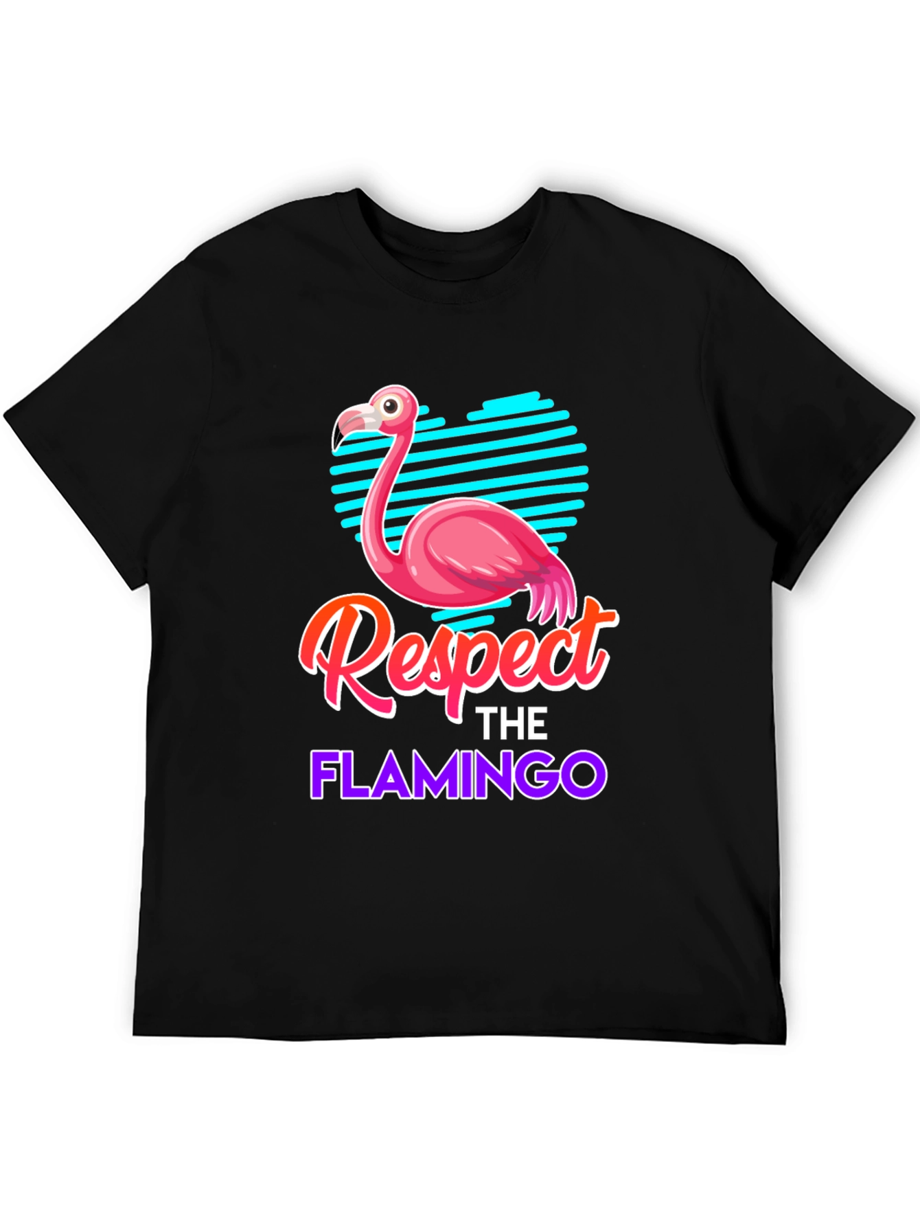 Respect the Flamingo Graphic Tee