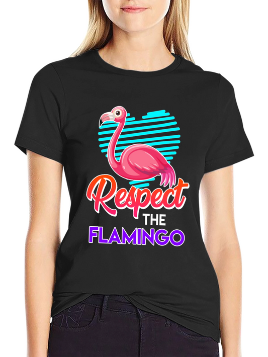 Respect the Flamingo Graphic Tee