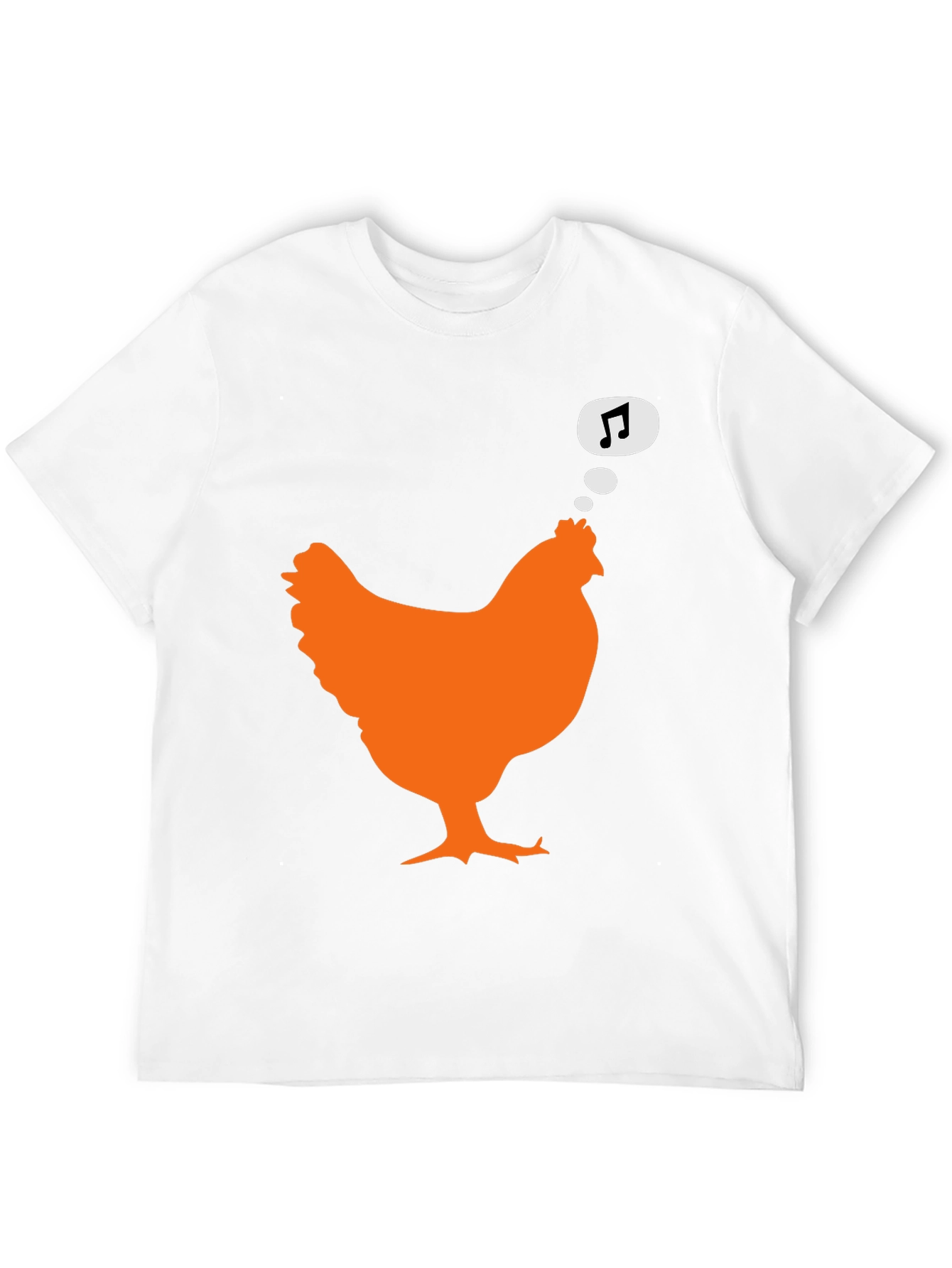 Singing Chicken Graphic Tee - Black