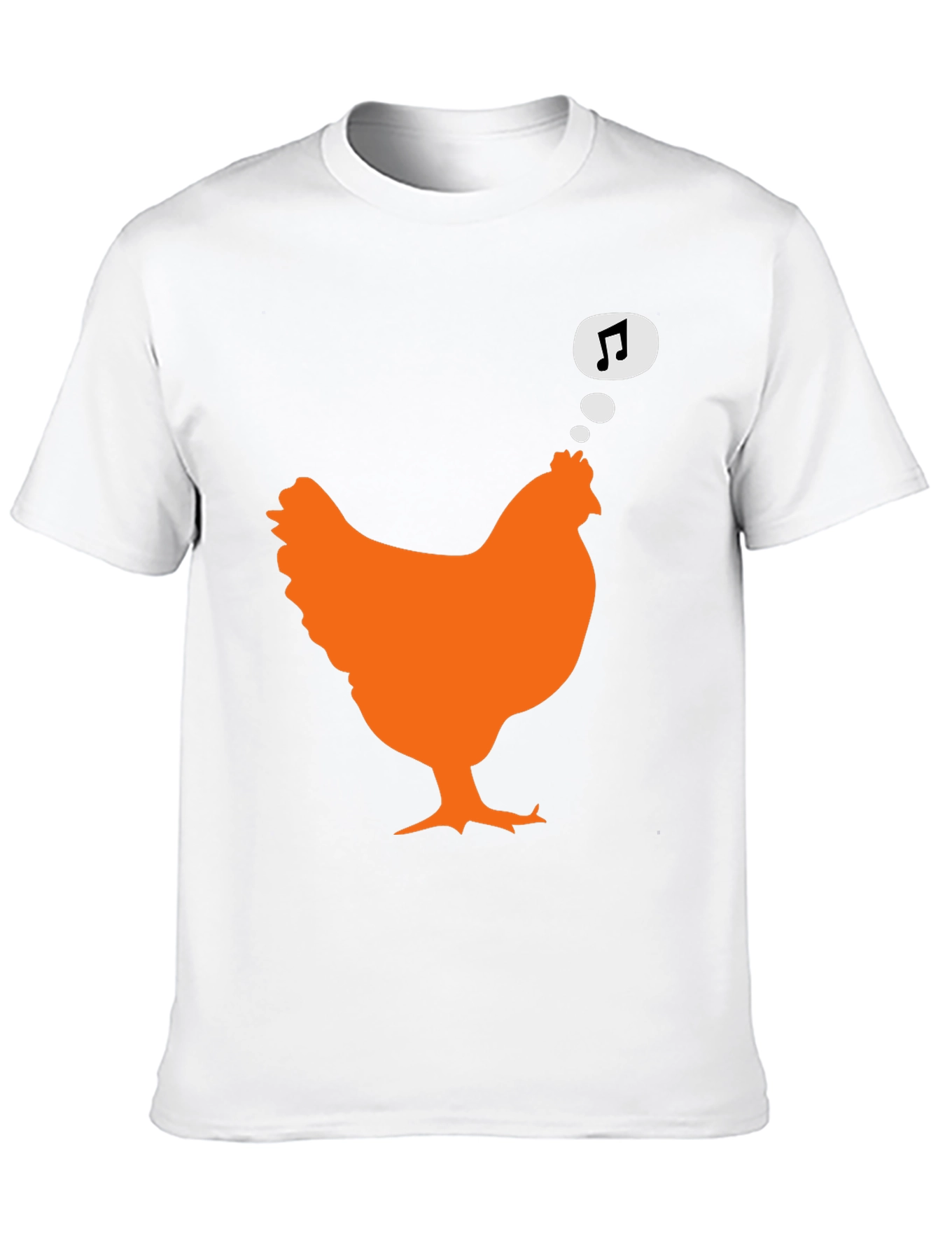 Singing Chicken Graphic Tee - Black