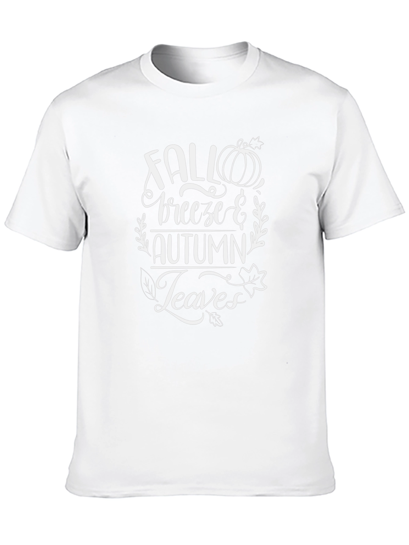 Fall Breeze Autumn Leaves Graphic Tee