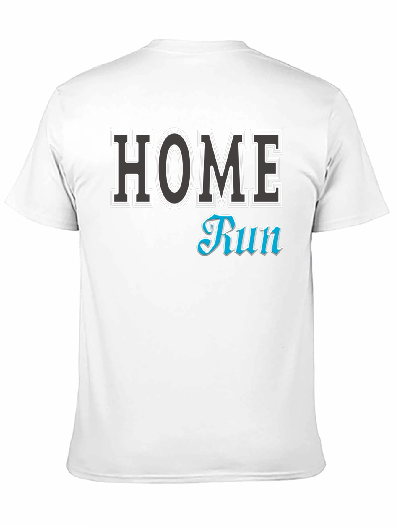 Home Run Black Graphic T-Shirt