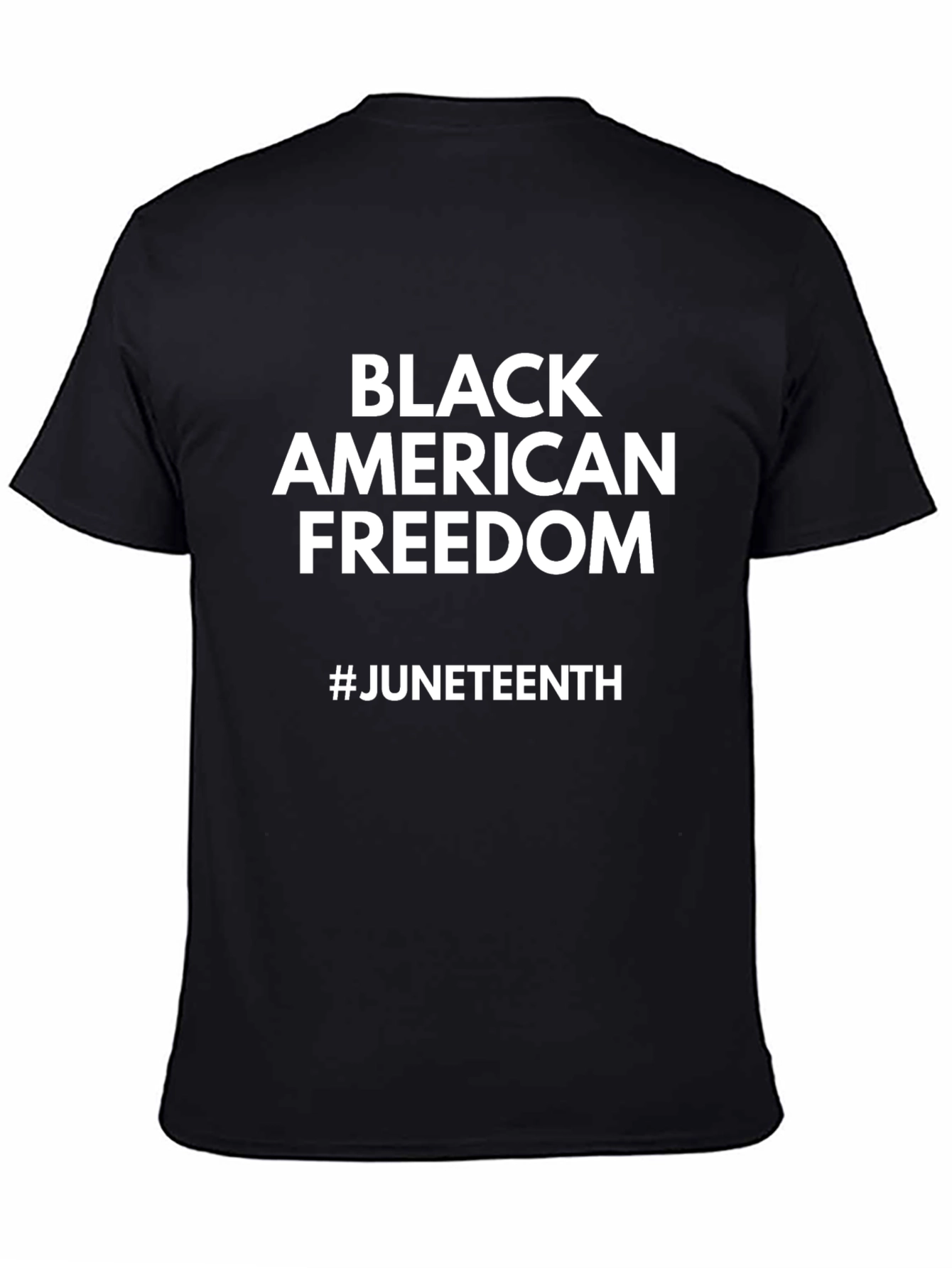 Black American Freedom Juneteenth T-Shirt