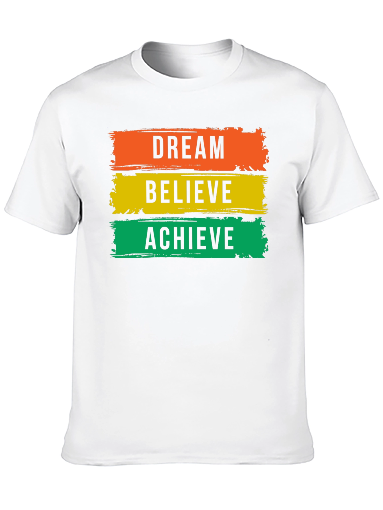 Dream Believe Achieve Graphic Tee - Inspirational T-Shirt