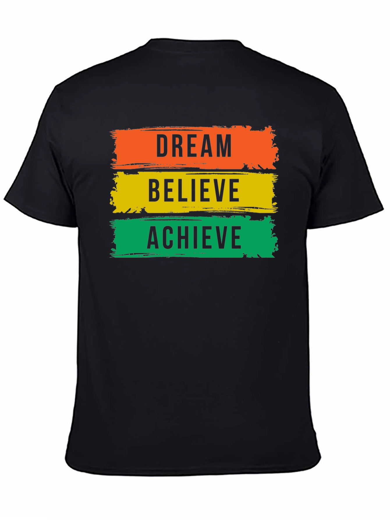 Dream Believe Achieve Graphic Tee - Inspirational T-Shirt