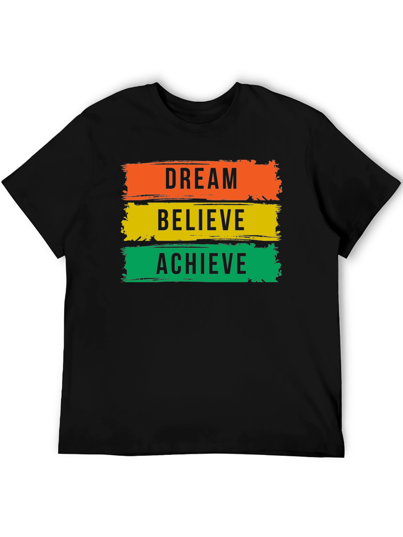 Dream Believe Achieve Graphic Tee - Inspirational T-Shirt