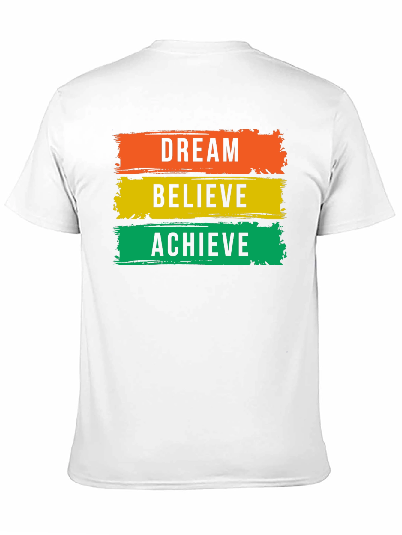 Dream Believe Achieve Graphic Tee - Inspirational T-Shirt