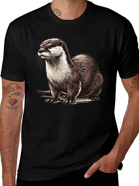 Otter Graphic Print T-Shirt