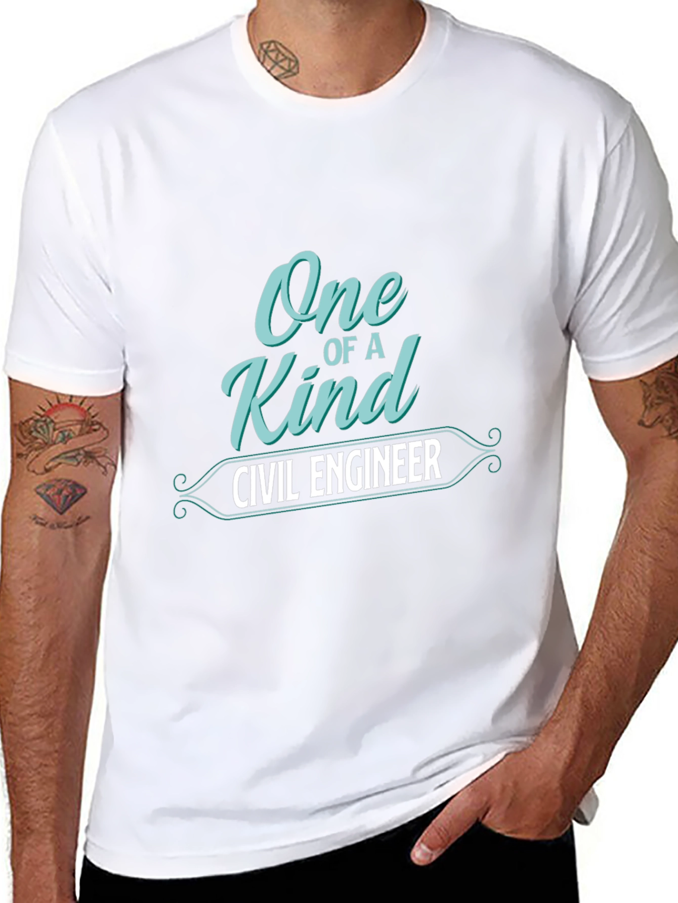 One of a Kind Civil Engineer T-Shirt