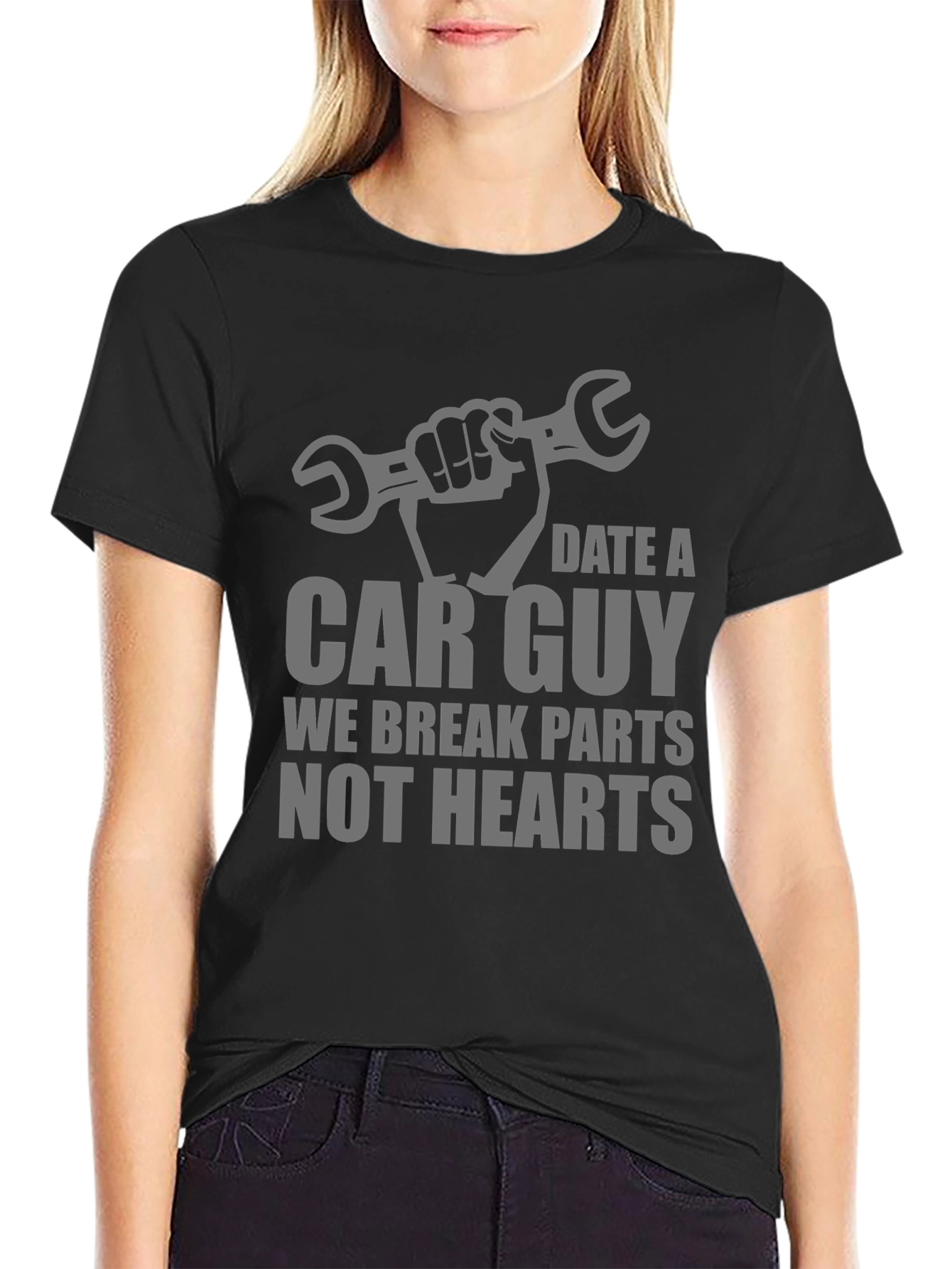 Date a Car Guy Graphic T-Shirt
