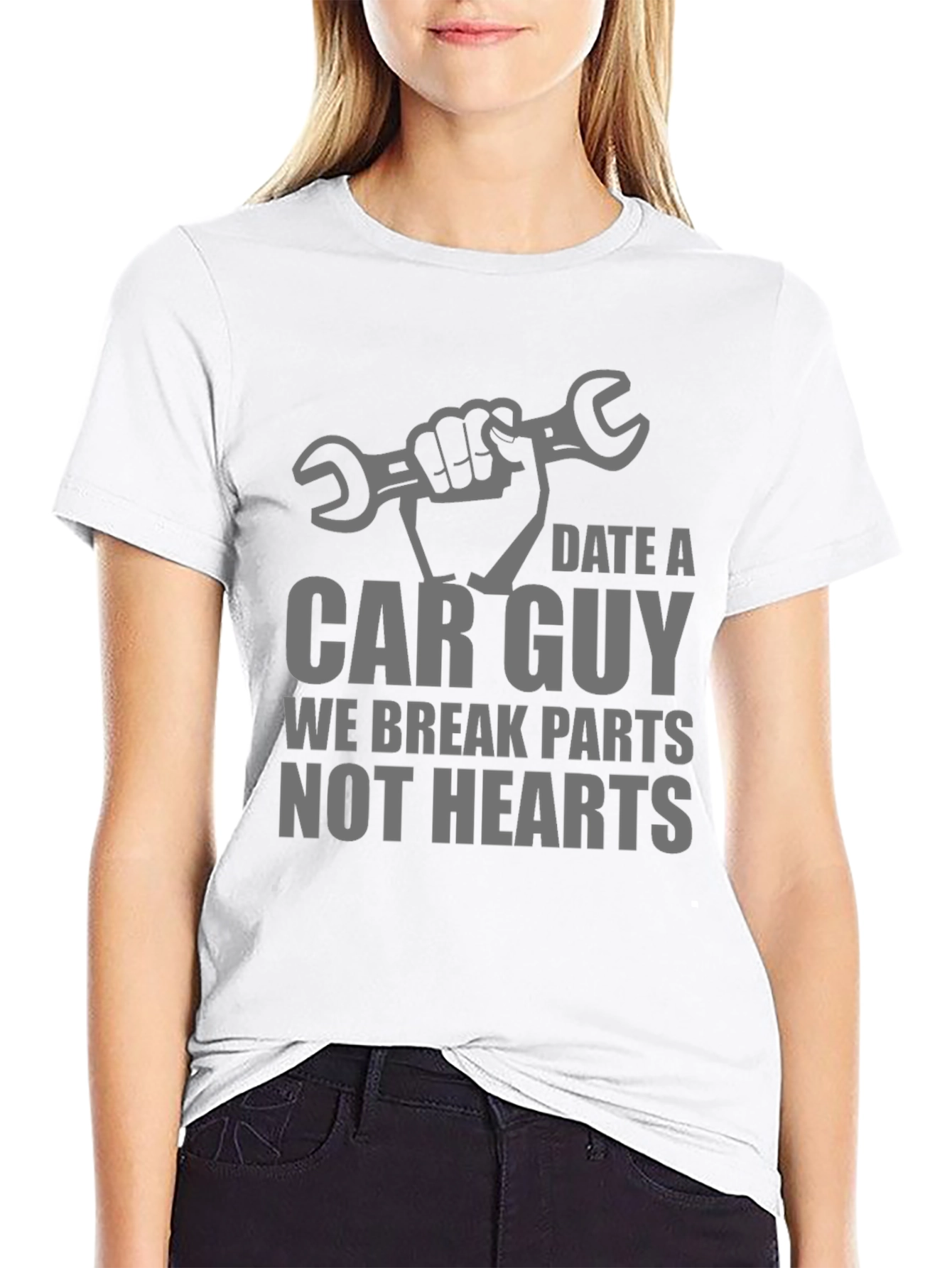 Date a Car Guy Graphic T-Shirt