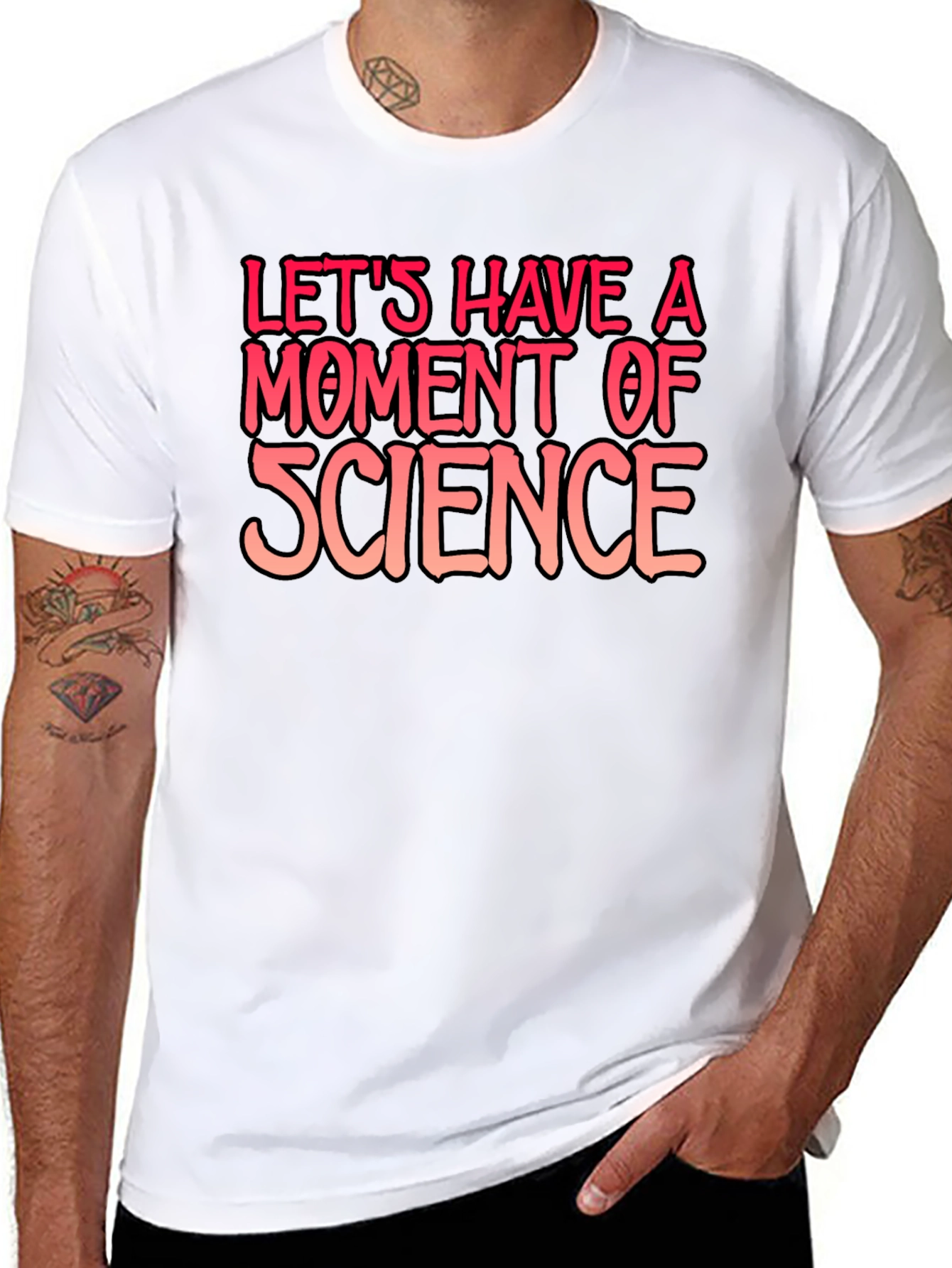 Science T-Shirt: Lets Have a Moment of Science