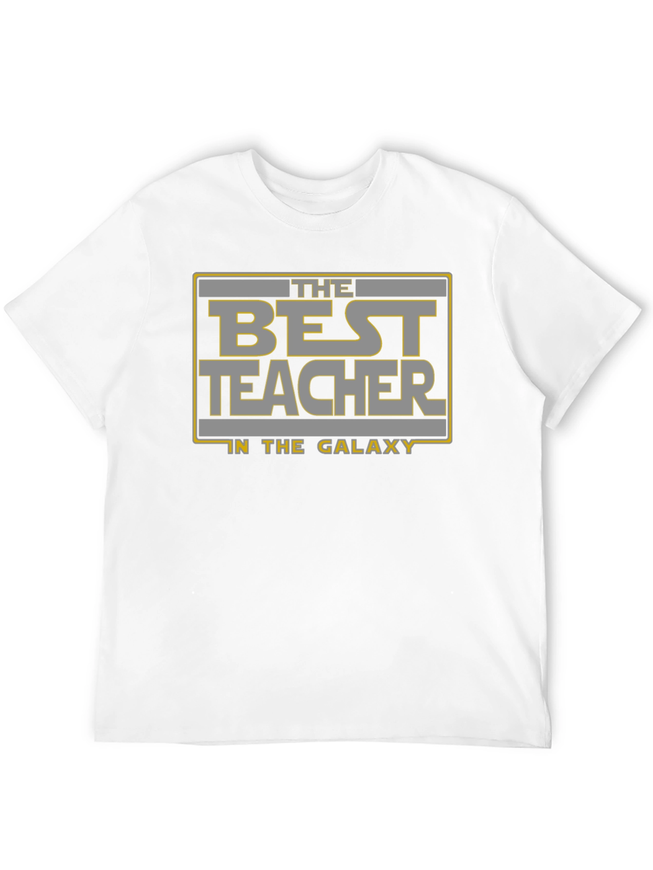 Best Teacher in the Galaxy Black Graphic T-Shirt