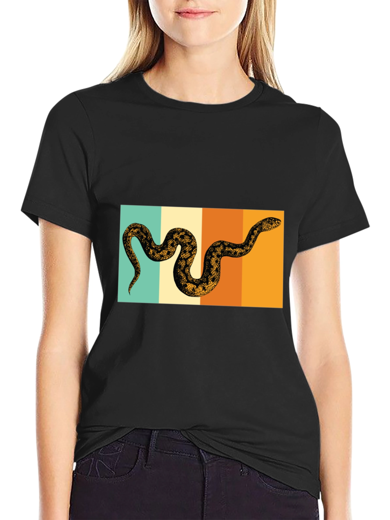 Retro Snake Graphic Tee